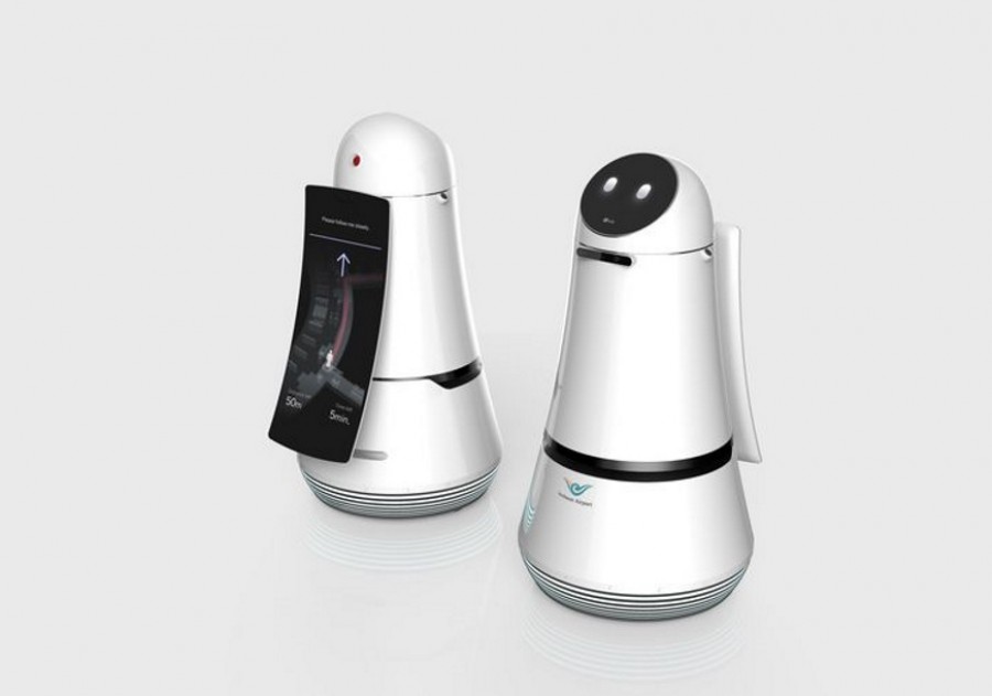 LG Airport Robots chegaram ao maior aeroporto da Coreia