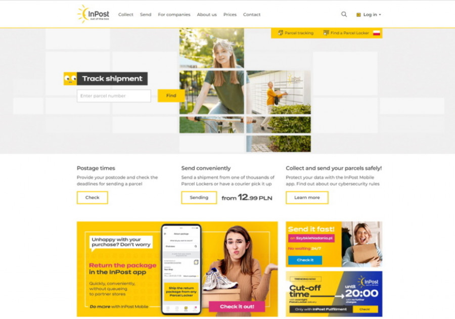 InPost atinge os 10 mil pontos Pack e Lockers