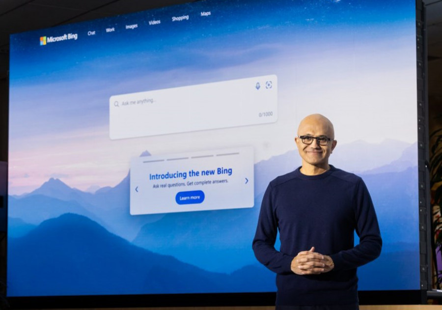 Microsoft anuncia novo motor de pesquisa do Bing com Inteligência Artificial