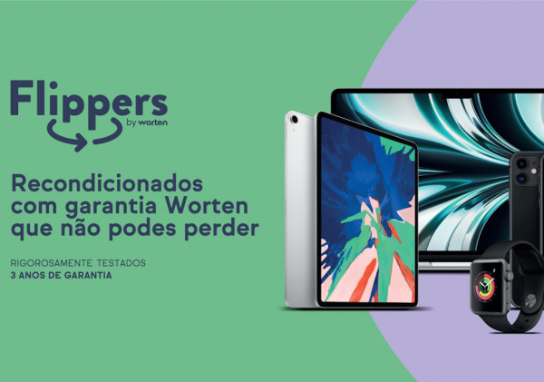 Flippers é a nova marca de recondicionados da Worten