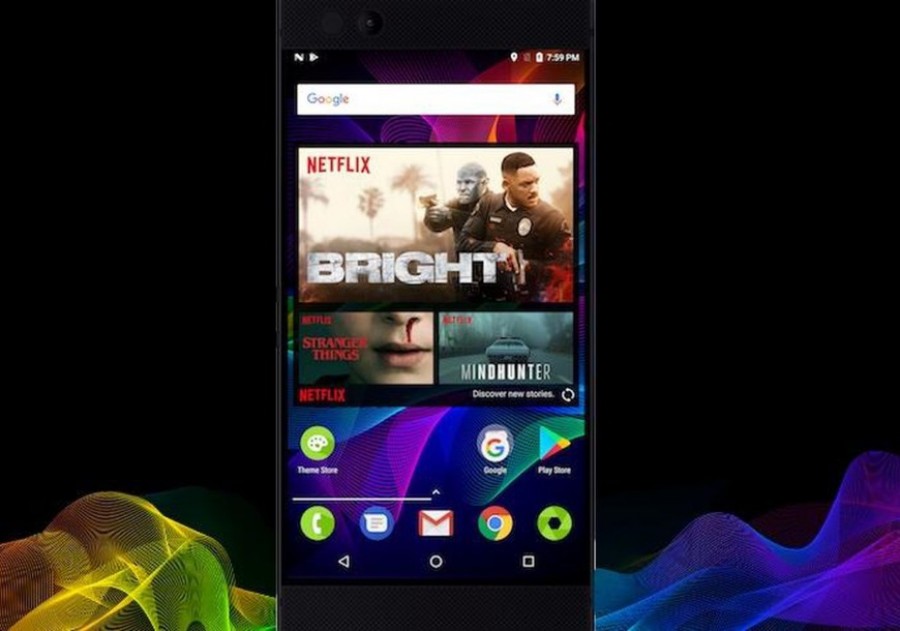 Razer Phone é o primeiro a transmitir Netflix en HDR e Dolby Digital Plus 5.1