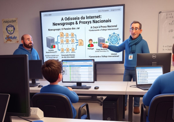A Odisseia dos Newsgroups e a Caça às Proxys em Portugal