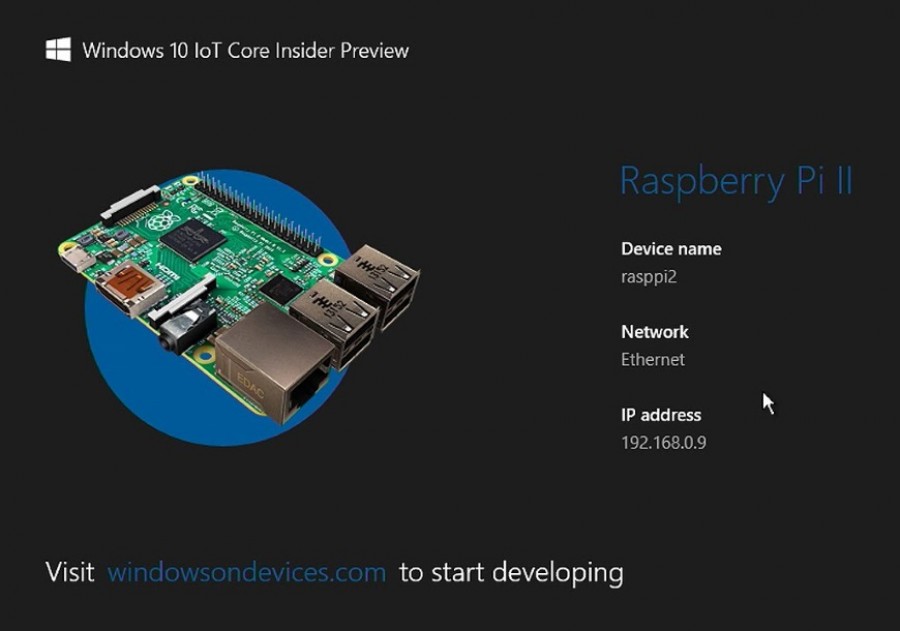 Microsoft disponibiliza o Windows 10 IoT Core Preview Build 17093