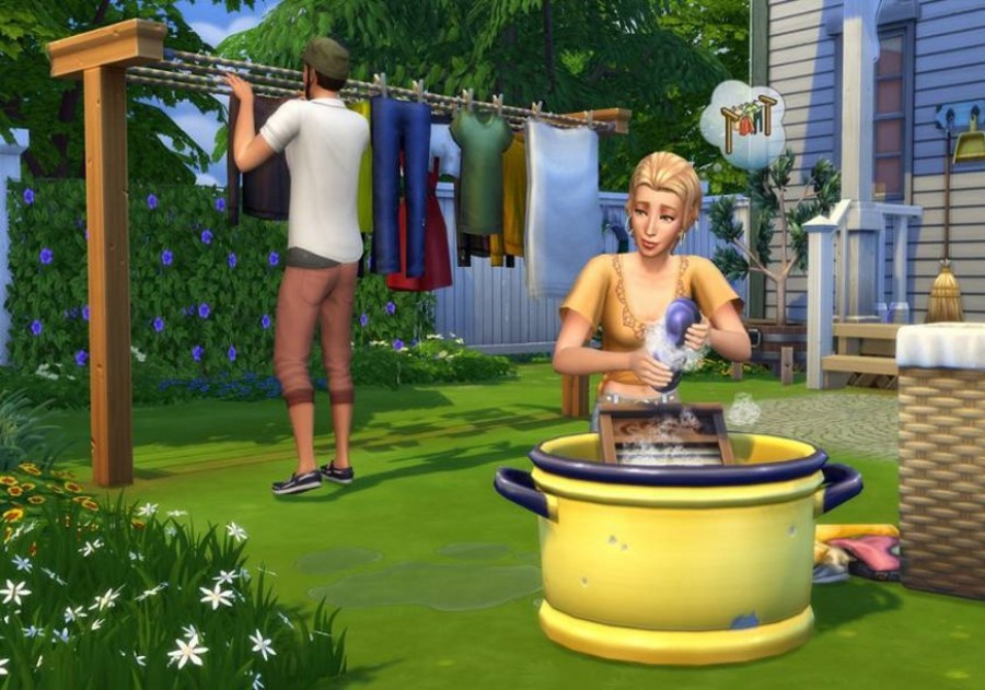 EA e Maxis lançam "The Sims 4 Laundry Day Stuff"