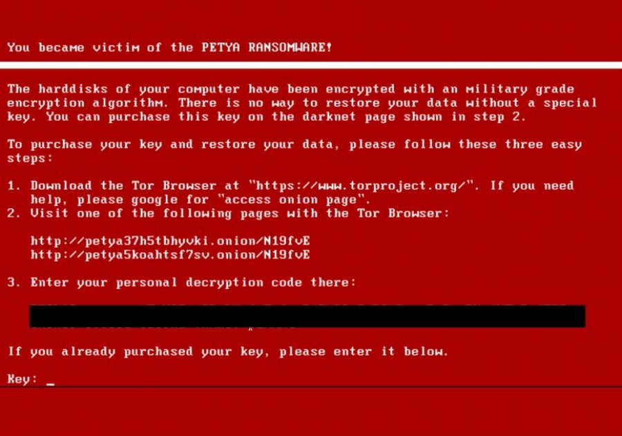 Criador de Petya disponibiliza código que permite efetuar o desbloqueio dos computadores